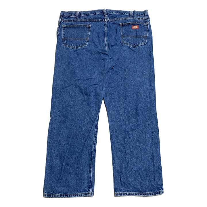ディッキーズ Dickies デニム ブルー オーバーサイズ W42 L30 メンズ