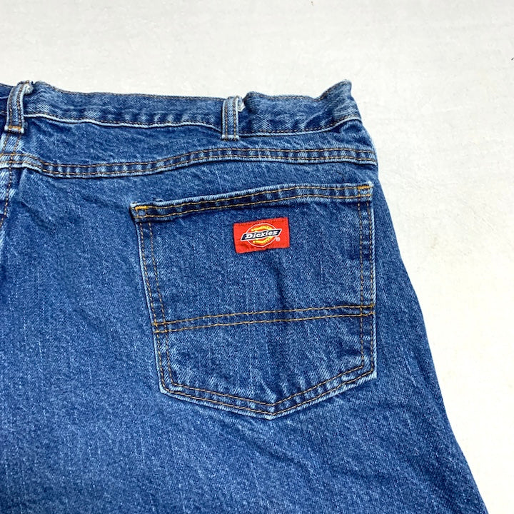ディッキーズ Dickies デニム ブルー オーバーサイズ W42 L30 メンズ