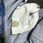 カーハート Carhartt デニム メキシコ製 スカイブルー 革パッチ  W42 L30 メンズ