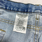 カーハート Carhartt デニム メキシコ製 スカイブルー 革パッチ  W42 L30 メンズ