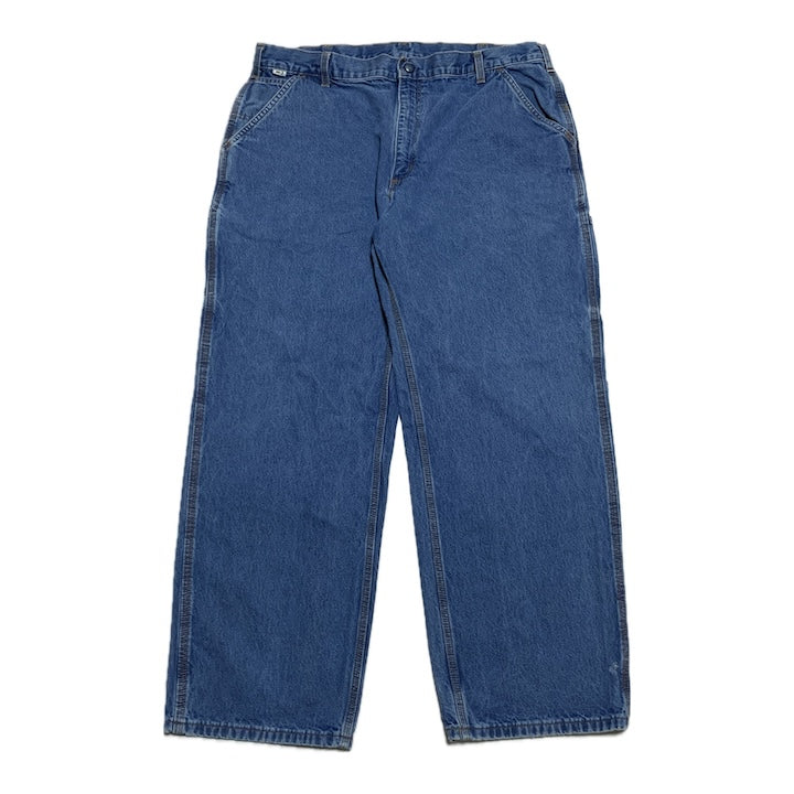 カーハート 古着 ペインターパンツ デニム ブルー XL