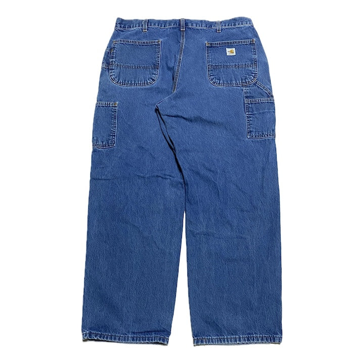 カーハート 古着 ペインターパンツ デニム ブルー XL