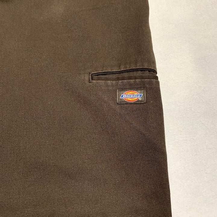 ディッキーズ Dickies ペインターパンツ ダブルニー ダック ブラウン メンズ3XL