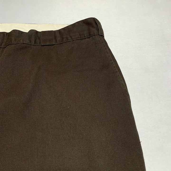 ディッキーズ Dickies ペインターパンツ ダブルニー ダック ブラウン メンズ3XL