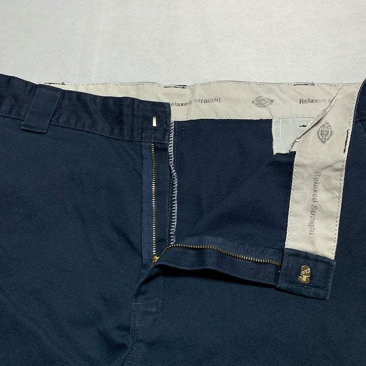 ディッキーズ Dickies カーゴパンツ チノ ネイビー メンズ3XL