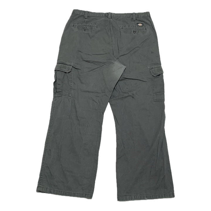 ディッキーズ 古着 カーゴパンツ グレー XL