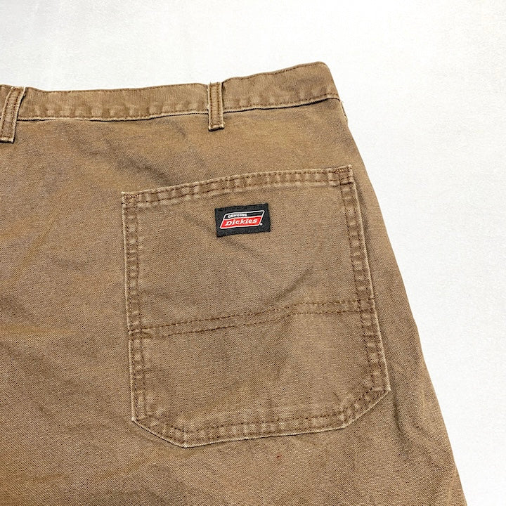 ディッキーズ 古着 ペインターパンツ ダック ブラウン 3XL