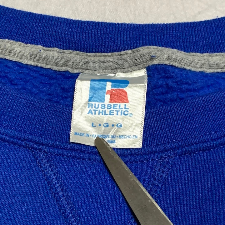 ラッセル Russell Athletic スウェット ウェイザタ ブルー メンズL