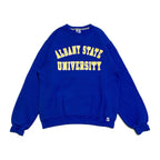ラッセル Russell Athletic スウェット カレッジ オールバニー ブルー メンズM