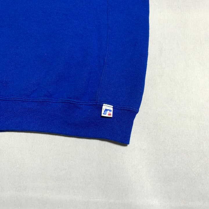 ラッセル Russell Athletic スウェット カレッジ オールバニー ブルー メンズM