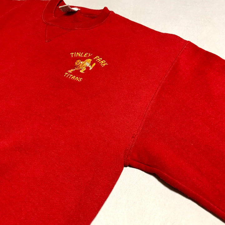 ラッセル Russell Athletic スウェット 90s メキシコ製 レッド メンズL