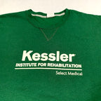 ラッセル Russell Athletic スウェット 企業ロゴ グリーン メンズL