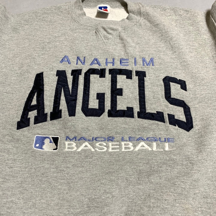 ラッセル Russell Athletic スウェット 90s USA製 ロサンゼルス・エンゼルス メンズL