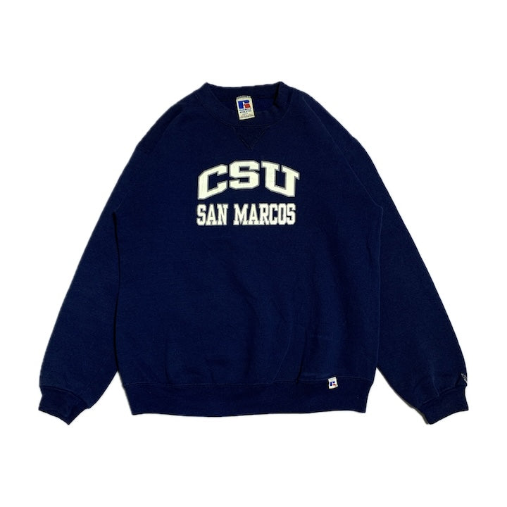 ラッセル Russell Athletic スウェット 90s USA製 カレッジ メンズS