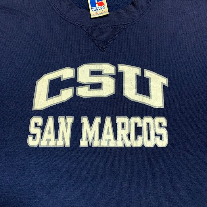 ラッセル Russell Athletic スウェット 90s USA製 カレッジ メンズS