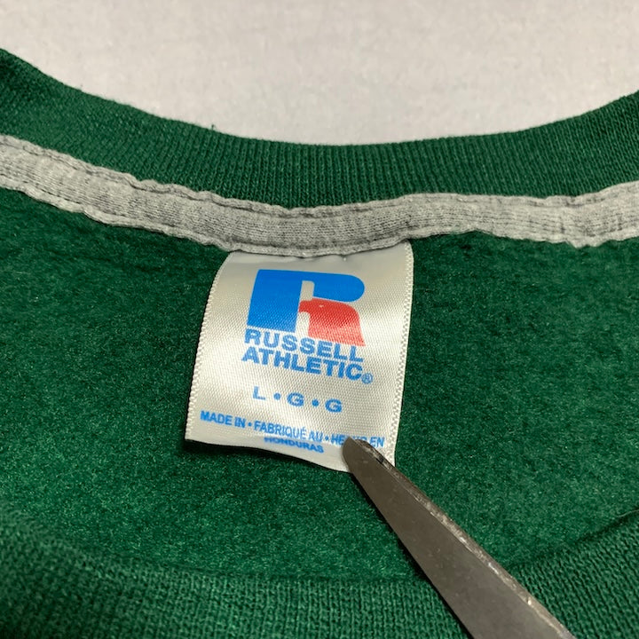 ラッセル Russell Athletic スウェット グリーン メンズL