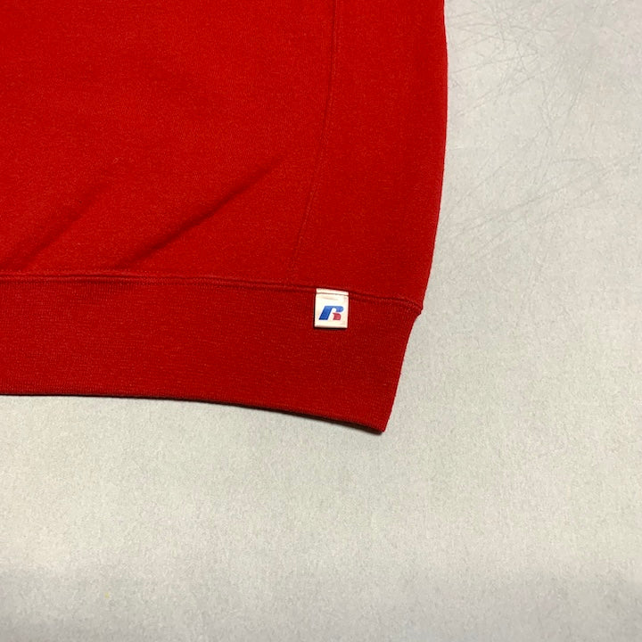 ラッセル Russell Athletic スウェット バレーボール レッド メンズXL