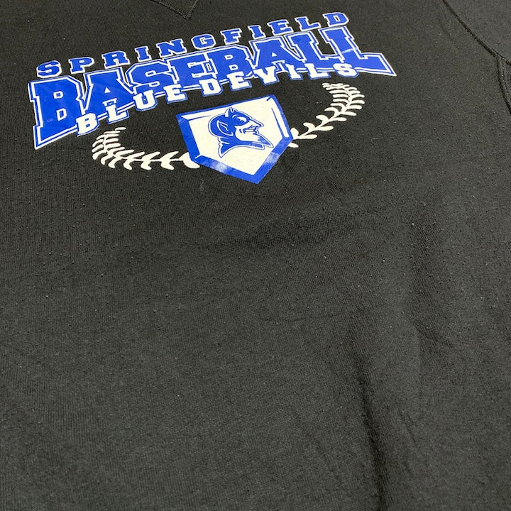 ラッセル Russell Athletic スウェット ブルーデビルズ ブラック メンズM