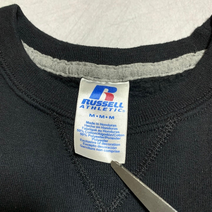 ラッセル Russell Athletic スウェット ブルーデビルズ ブラック メンズM