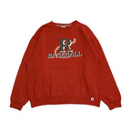 ラッセル Russell Athletic スウェット ベースボール レッド メンズL