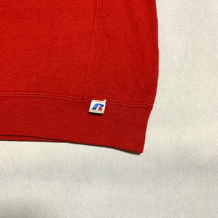 ラッセル Russell Athletic スウェット ベースボール レッド メンズL