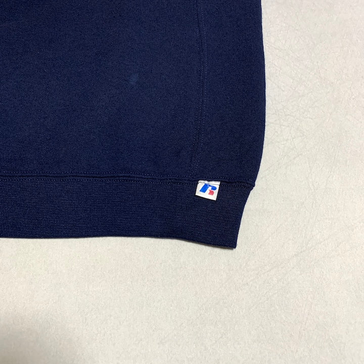 ラッセル Russell Athletic スウェット クイーンズ ネイビー メンズM