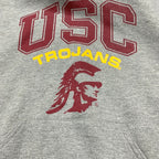 ラッセル Russell Athletic パーカー カレッジ 南カリフォルニア大学 USC グレー メンズL