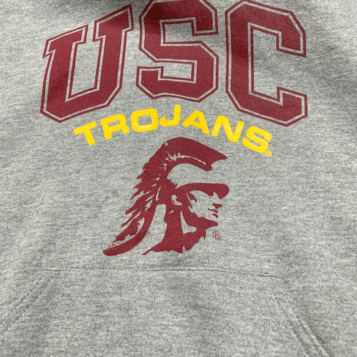 ラッセル Russell Athletic パーカー カレッジ 南カリフォルニア大学 USC グレー メンズL