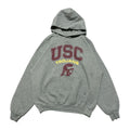 ラッセル Russell Athletic パーカー カレッジ 南カリフォルニア大学 USC グレー メンズL