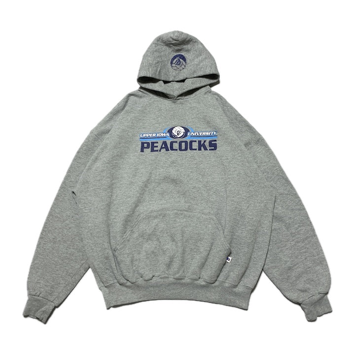 ラッセル Russell Athletic パーカー 90s メキシコ製 アイオア大学 バレーボール メンズ2XL