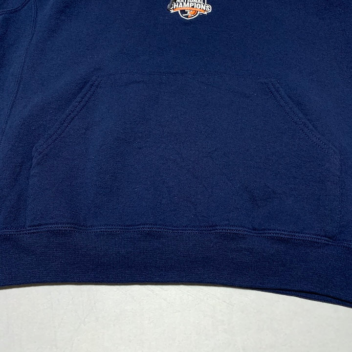 ラッセル Russell Athletic パーカー カレッジ オーバーン大学 ネイビー メンズL