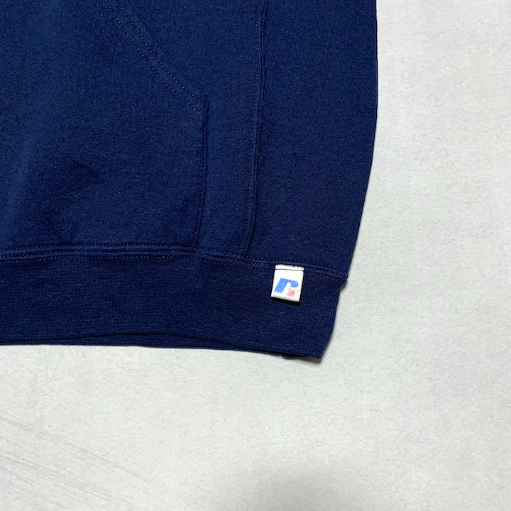 ラッセル Russell Athletic パーカー カレッジ オーバーン大学 ネイビー メンズL