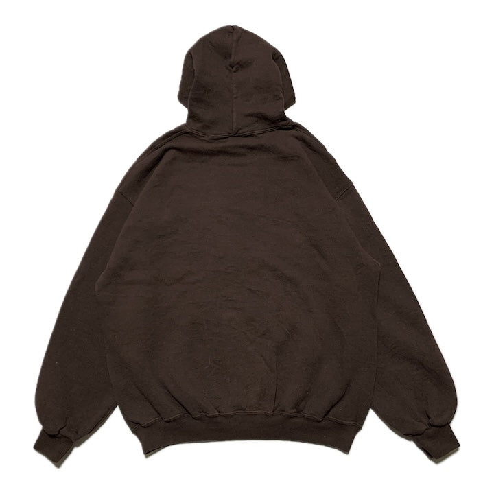 ラッセル Russell Athletic パーカー 90s カレッジ ミズーリ大学 ブラウン メンズXL