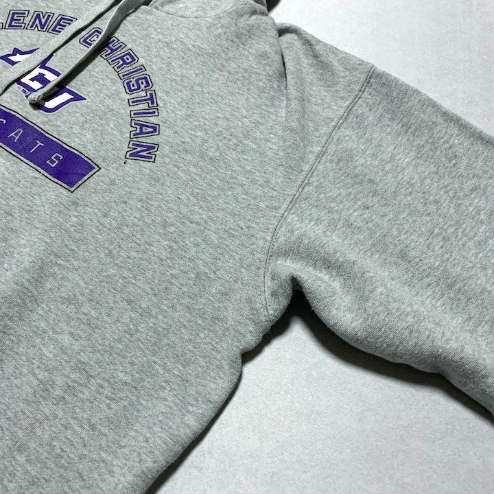 ラッセル Russell Athletic パーカー カレッジ クリスチャン大学 グレー メンズXL