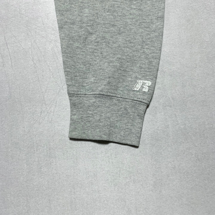 ラッセル Russell Athletic パーカー カレッジ クリスチャン大学 グレー メンズXL