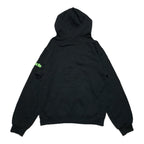 ラッセル Russell Athletic パーカー ブラック 刺繍ロゴ メンズS