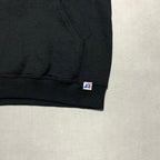 ラッセル Russell Athletic パーカー ブラック 刺繍ロゴ メンズS