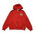 ラッセル Russell Athletic フルジップパーカー レッド メンズL