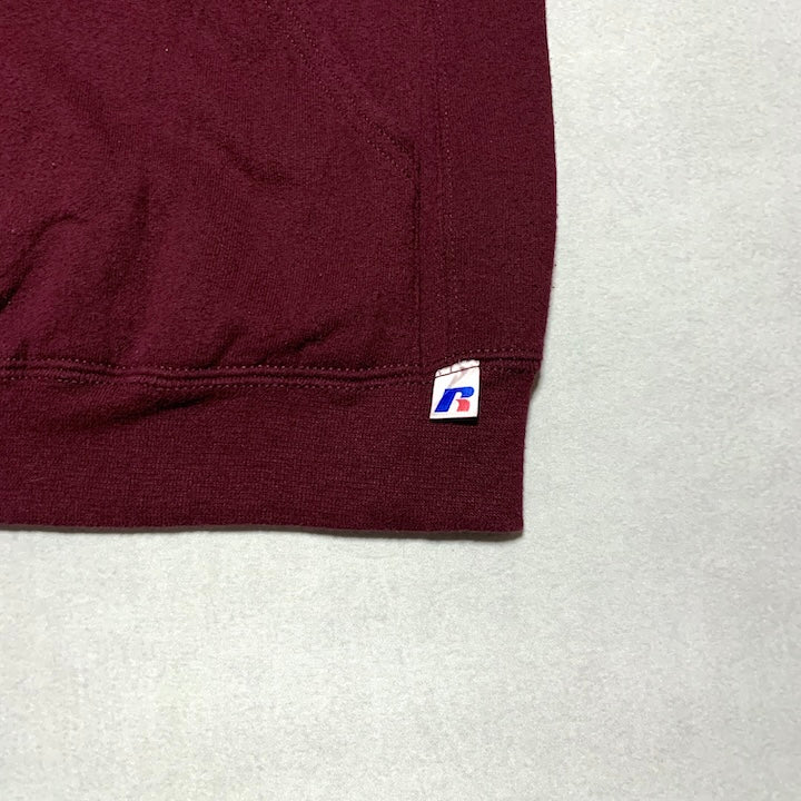 ラッセル Russell Athletic パーカー グリズリーズ えんじ メンズM