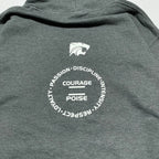 ラッセル Russell Athletic パーカー グレー コロンビア メンズS