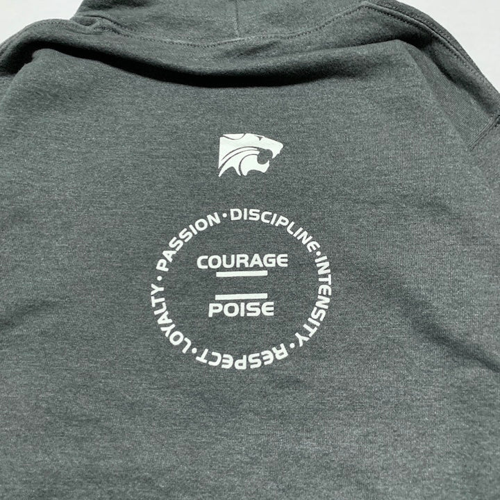 ラッセル Russell Athletic パーカー グレー コロンビア メンズS