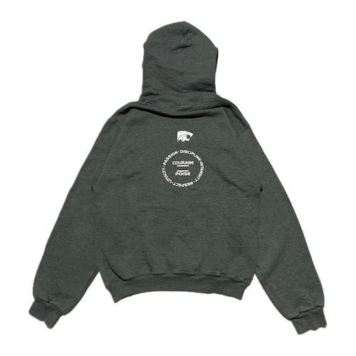 ラッセル Russell Athletic パーカー グレー コロンビア メンズS