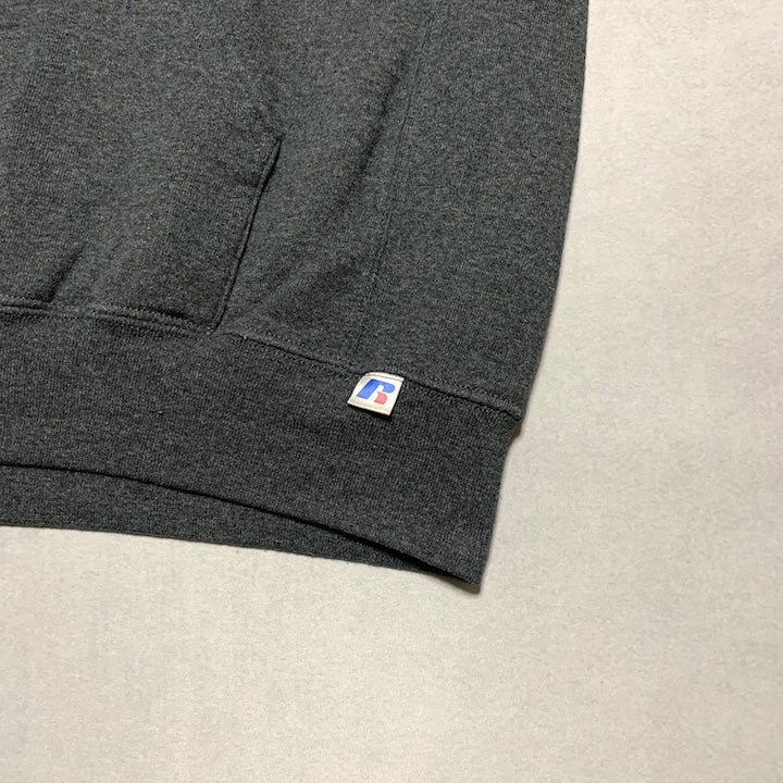 ラッセル Russell Athletic パーカー カレッジ クレムソン大学 グレー メンズXL