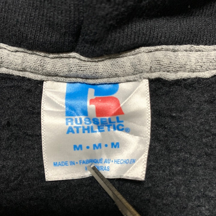ラッセル Russell Athletic パーカー バレーボール ブラック メンズM