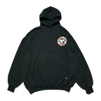 ラッセル Russell Athletic パーカー 90s USA製 ブラック フットボール メンズ2XL