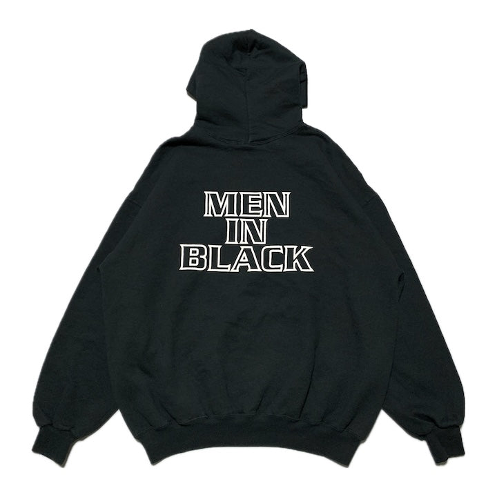 ラッセル Russell Athletic パーカー 90s USA製 ブラック フットボール メンズ2XL