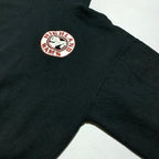 ラッセル Russell Athletic パーカー 90s USA製 ブラック フットボール メンズ2XL