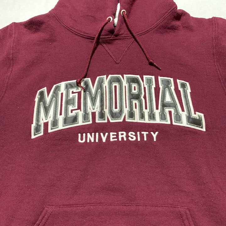ラッセル Russell Athletic パーカー カレッジ メモリアル大学 えんじ メンズS