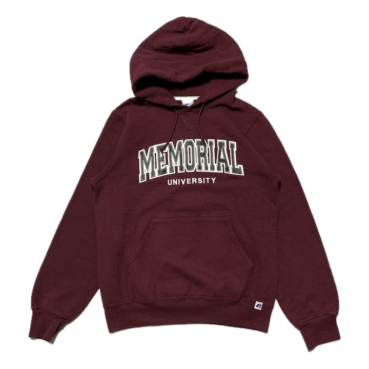 ラッセル Russell Athletic パーカー カレッジ メモリアル大学 えんじ メンズS
