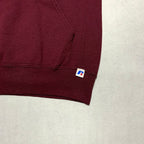 ラッセル Russell Athletic パーカー カレッジ メモリアル大学 えんじ メンズS